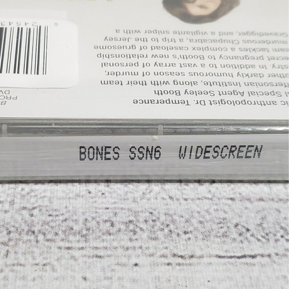 Bones: The Complete Sixth 6th 6 Season (DVD, 2011, 6-Disc Set, Widescreen) NEW - Picture 7 of 7
